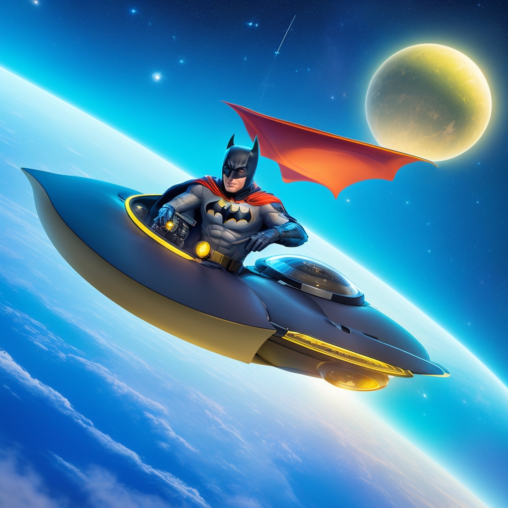 Batman and the Cosmic Saucer